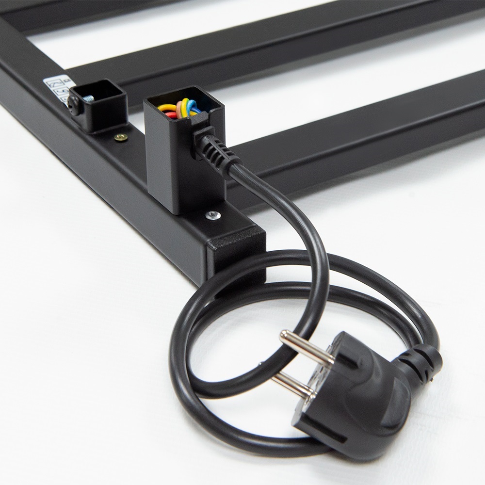 Полотенцесушитель Пэк сп 20 кв 80х50 графит ВГП